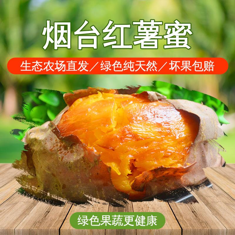 正宗烟台沙地红薯